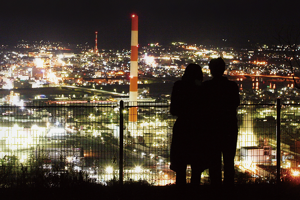 延岡市 愛宕山の夜景