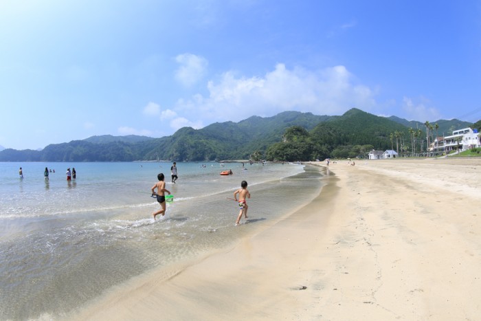 延岡市 須美江家族旅行村 須美江海水浴場
